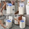 Intelligent Induction Trash Can Living Room Bedroom Rechargeable Waterproof Anti-odor Automatic Opening Of The Lid Rubbish Bin