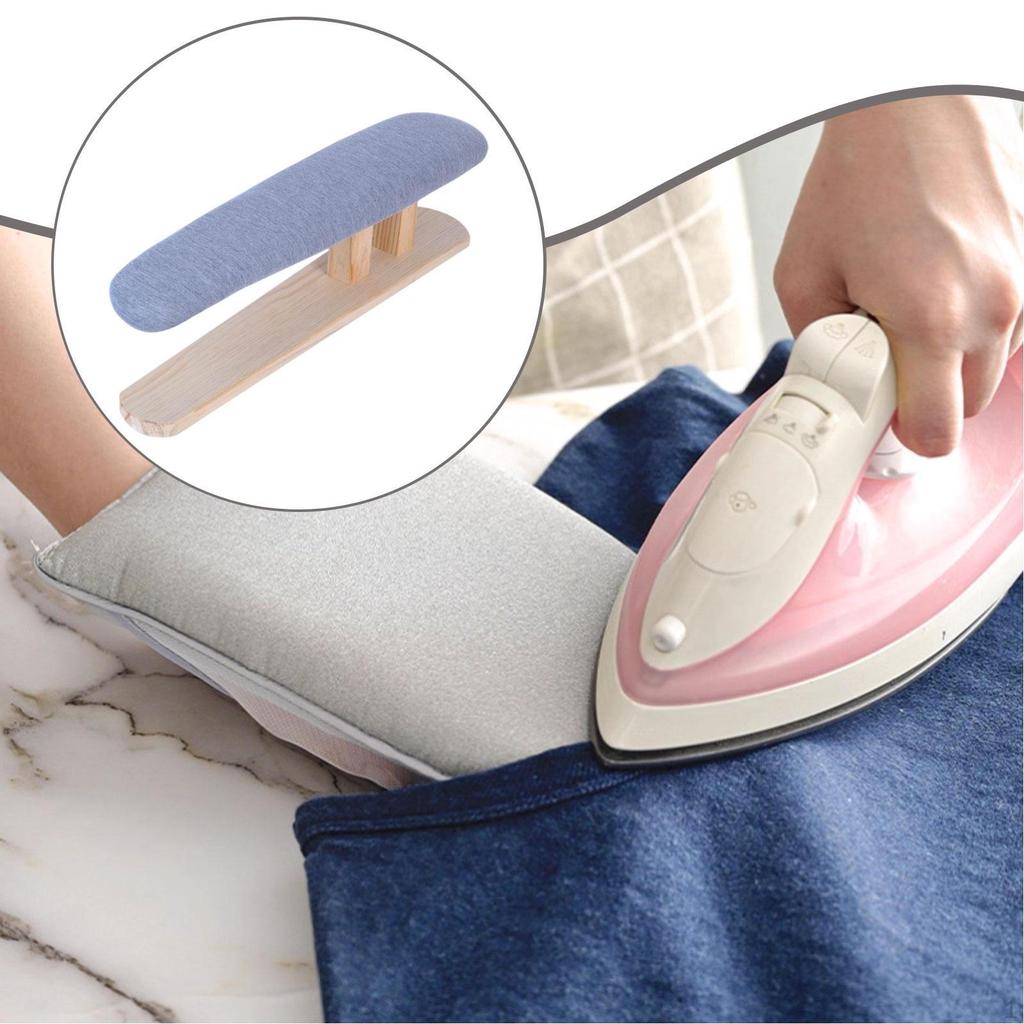 Мини гладильная доска табурет Компактный Портативный Премиум Профессиональный с деревянным основанием для дома рукоделия