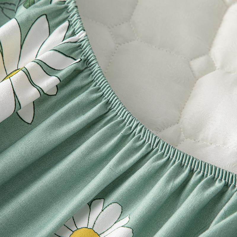 Мягкая простыня, наматрасник, хлопковое утолщенное стеганое покрывало, простыни на резинке, простыня на резинке, наматрасник, нескользящая простыня, пылезащитный чехол, без наволочки