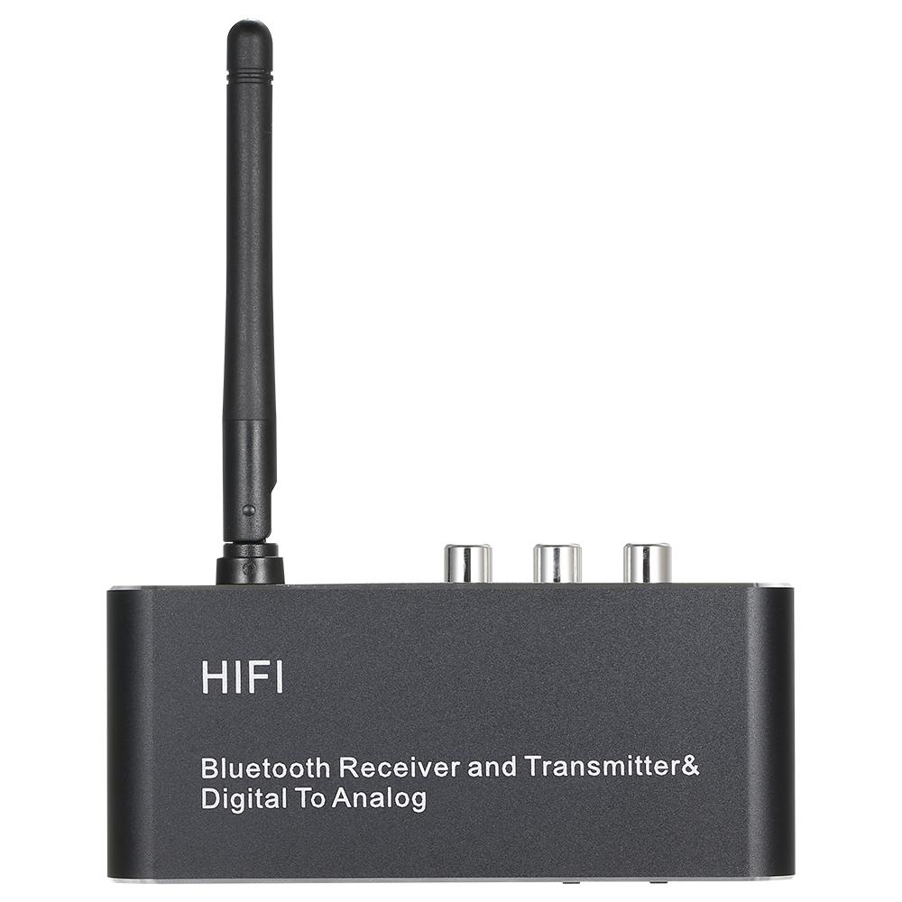 D09 BT Приемник Передатчик ЦАП Цифровое оптическое волокно Коаксиально-аналоговый аудиоконвертер Чип BT5.0