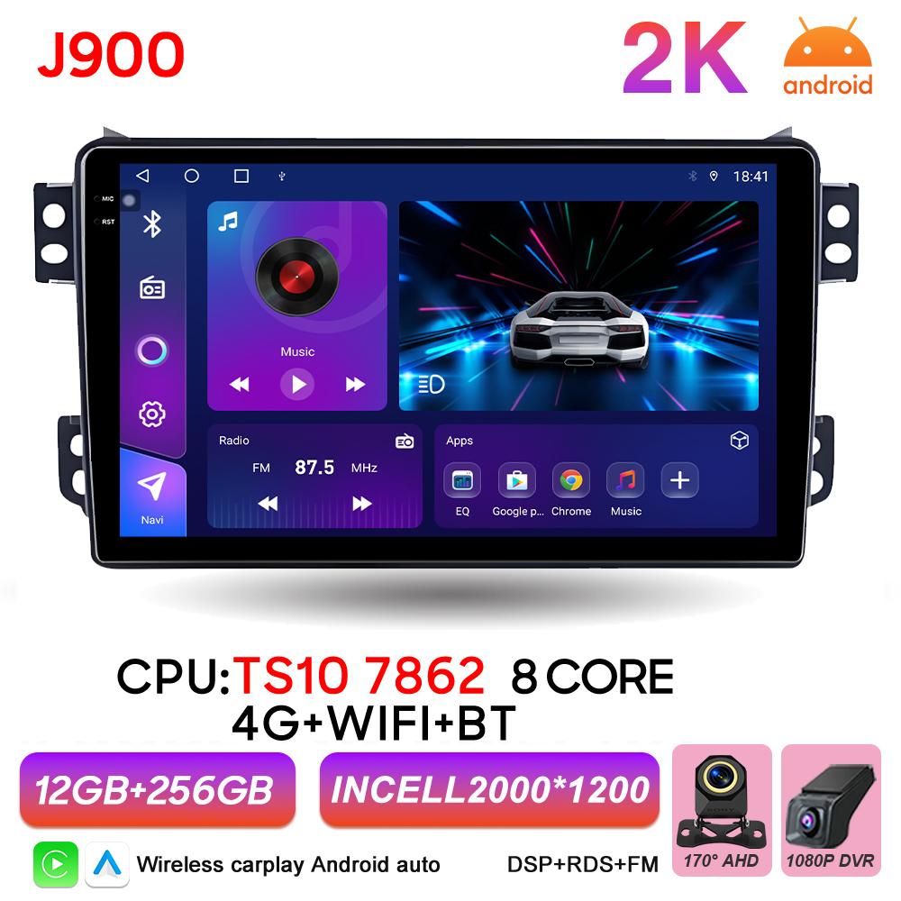 Carplay Car Radio Autoradio For Suzuki Splash Ritz For Opel Agila 2008 - 2012 GPS Navigation Multimedia Player Touch Screen 5G