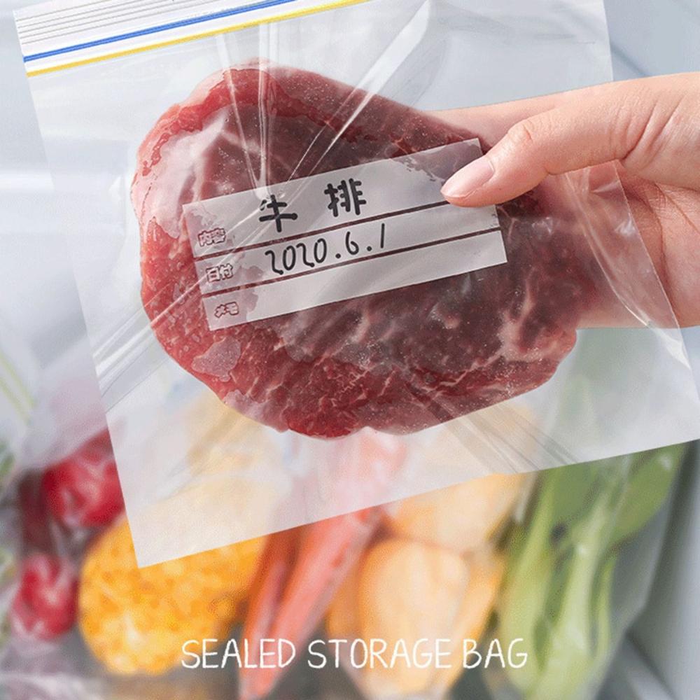 Zipper Kitchen Freezing Sealed Storage Bags Fridge Organizer Keeping-fresh Bag Food Container