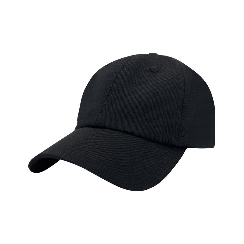 Women's Cotton Soft Top Baseball Cap Spring and Summer Sunscreen Cap Male Outdoor Solid Color Light Plate Visor