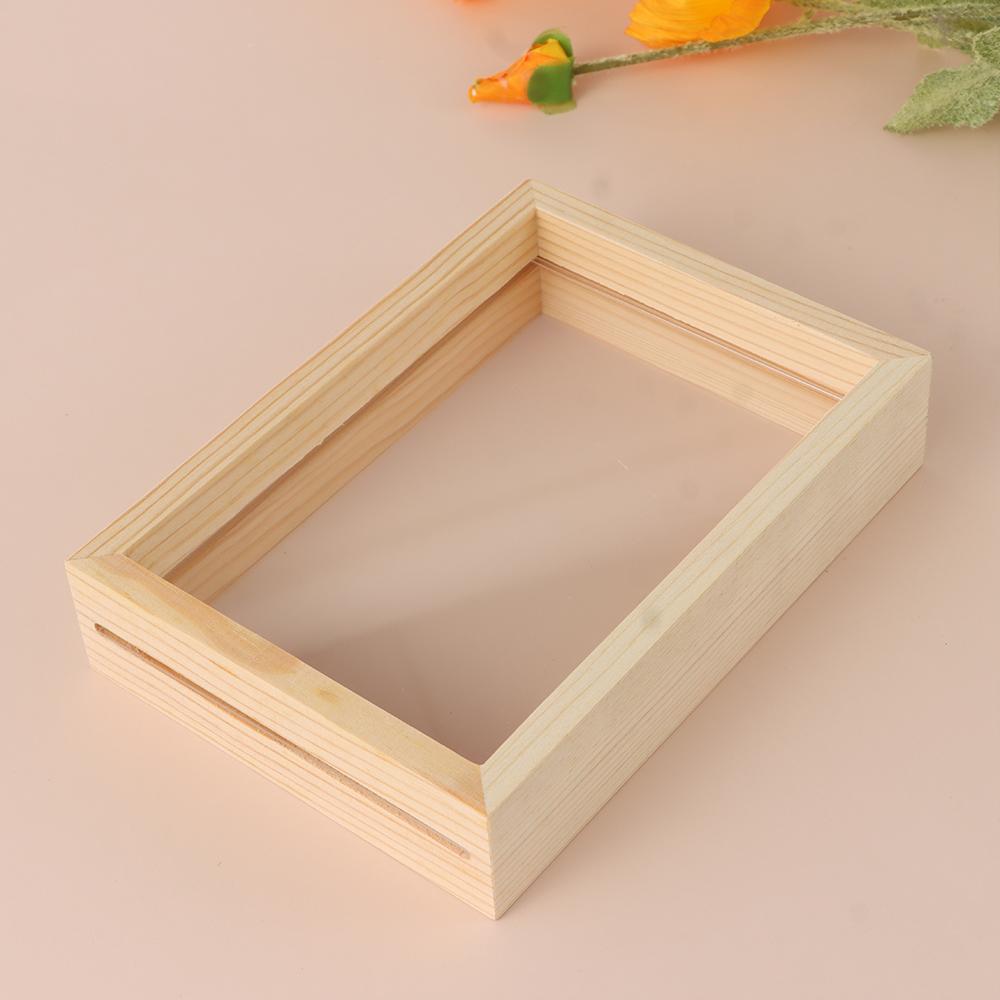 Family Wedding Decor Art Wooden Vintage Photo Frame Picture Holder