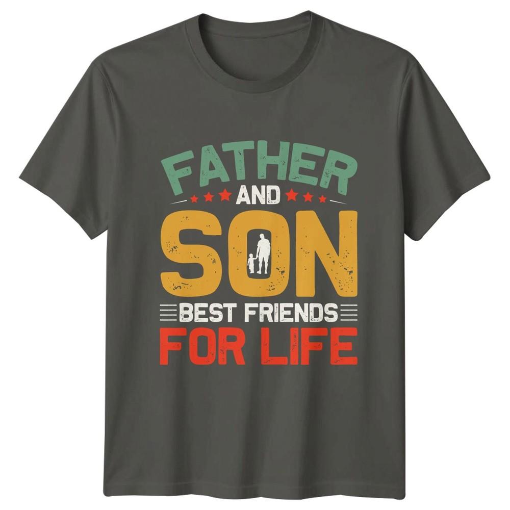 Father And Son Best Friends Unisexs TShirt Father And Son Parenting Fathers Day