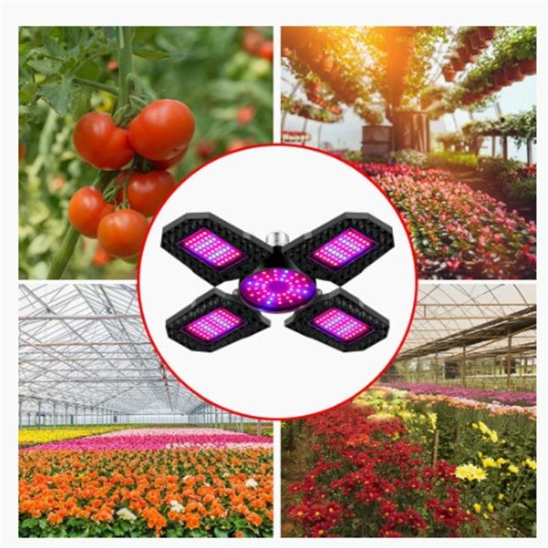 Ac85-265v Led Grow Light Plant Seed E27 Полный спектр гидропоники Лампара Панель Bombilla Grow Tent