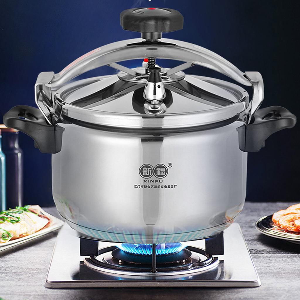 304 Stainless Steel Pressure Cooker, 6L Household Thickened Explosion-proof Pressure Cooker, Three Level Stewing And Energy-saving Cookware