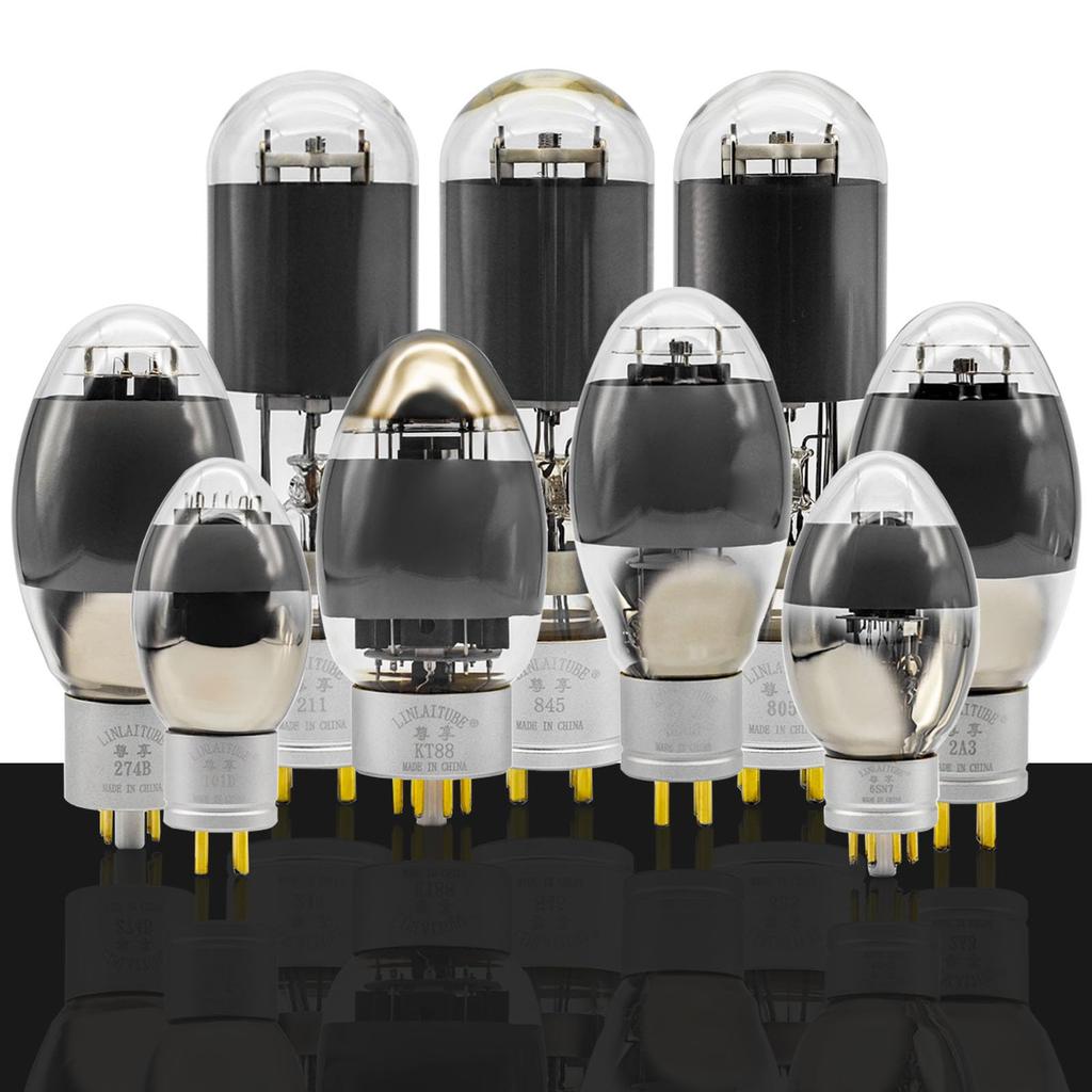 LINLAI 1 пара бесплатных подобранных вакуумных ламп для Hi-Fi аудиоусилителя ZX-6SN7