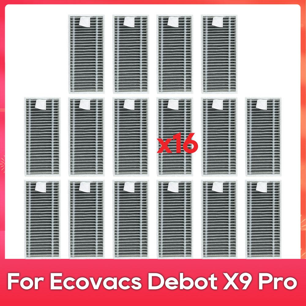 Fit For ( ECOVACS X9 PRO OMNI / X9 Pro ) Spare Parts Accessories Filter Main Side Brush Roller Mop Dust Bag
