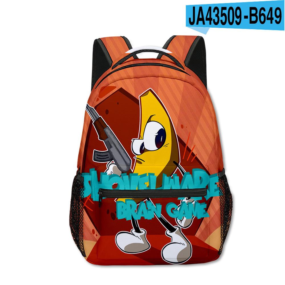 Kpop Funny Youthful School Bags Unisex Shovelware Brain Game Travel Bags 3D Print Oxford Waterproof Notebook Shoulder Backpacks