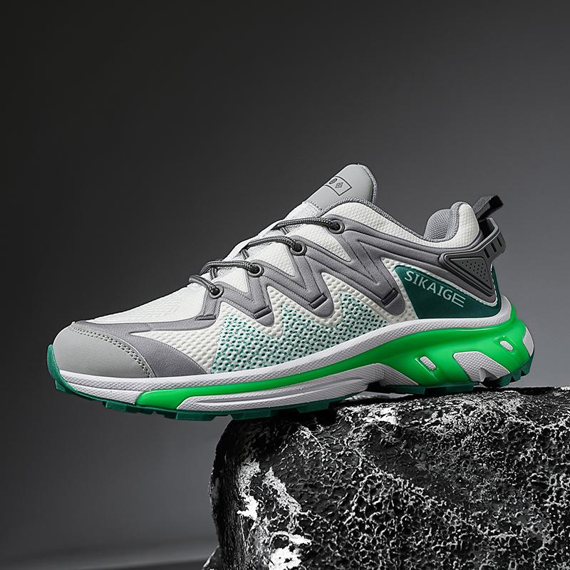 Дизайнерские кроссовки для бега по пересеченной местности, мужские внедорожные кроссовки, мужские легкие нескользящие уличные кроссовки для альпинизма, спортивная обувь, мужская обувь