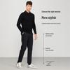 Мужские брюки в стиле business casual с защитой от складок
