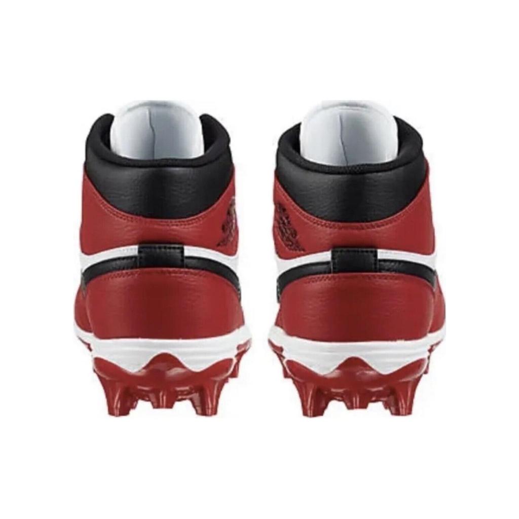 Мужские кроссовки Air Jordan 1 Mid TD Cleat Chicago 2023 Красный Белый Черный FJ6805-106