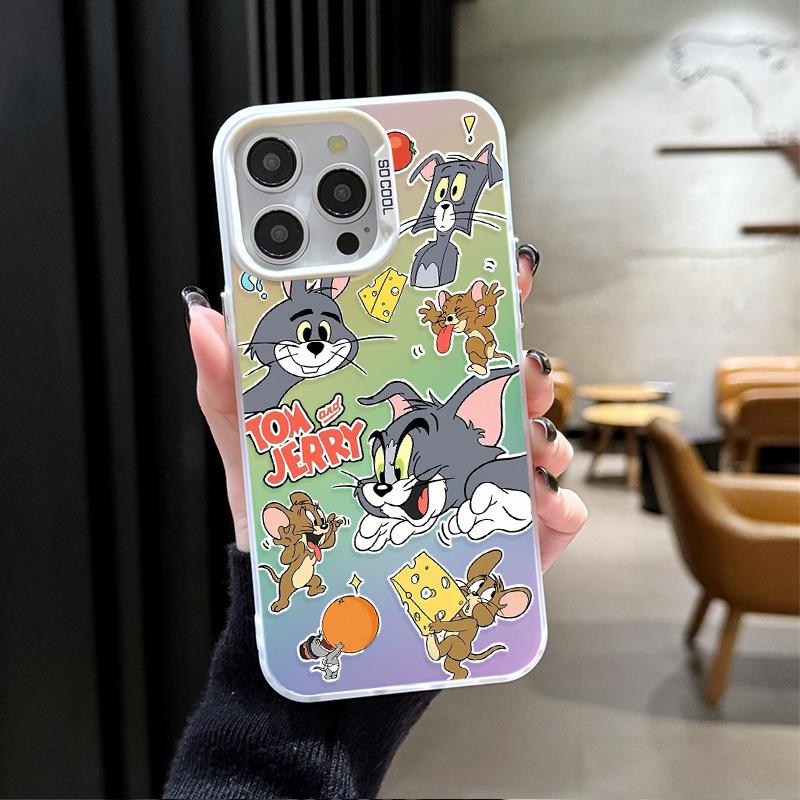 Милый мультяшный чехол Том и Джерри для Redmi 15 15C 14C 13 13X 13C 12 12C 10 10A 10C A5 A4 A3 K80 K70 K60 K50 K40 Pro Etui Turbo