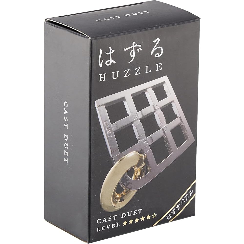 Головоломка Hanayama Cast Duet Уровень 5 Сложности Игра-головоломка