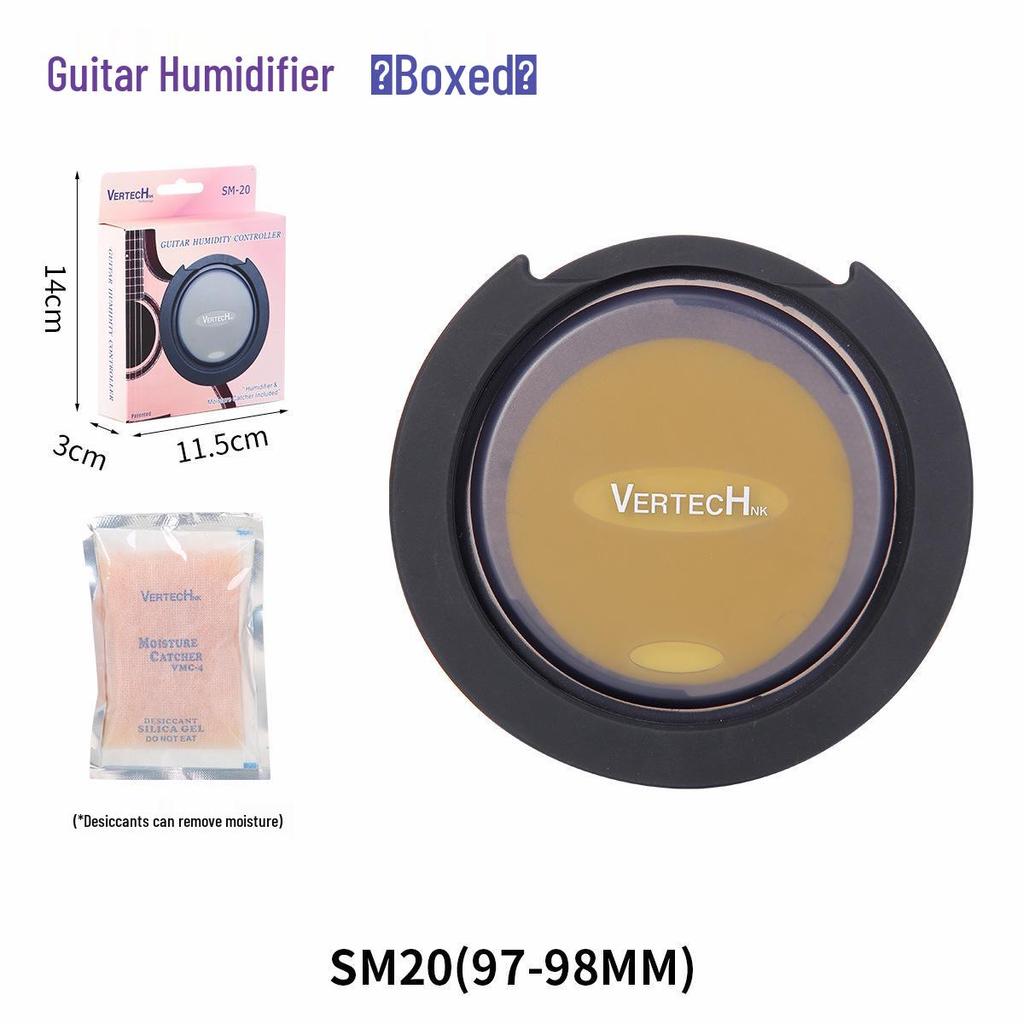 Silicone Soundhole Cover for Folk Acoustic Guitar – Anti-Howling Feedback Suppressor and Mute Silencer