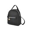 Simple One Shoulder Black Large Capacity Stylish Pocket Woman's Bag Korean Version Backpack Mobile Phone CLE