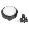 60mm Big Convex Button 2‑Foot Switch Button with LED Light for Crane Machine Game ConsoleWhite
