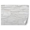 Wallpaper White Stone Wall Bricks