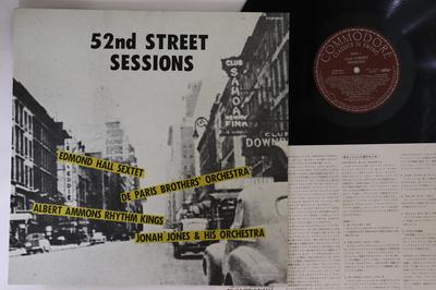 LP Пластинка РАЗНЫЕ ИСПОЛНИТЕЛИ - Сессии на 52-й улице K23P6621 COMMODORE 1979 Япония Джаз Б/У