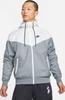 Куртка Nike Sportswear Windrunner (DA0001) темно-дымчатый серый/белый/темно-дымчатый серый/черный