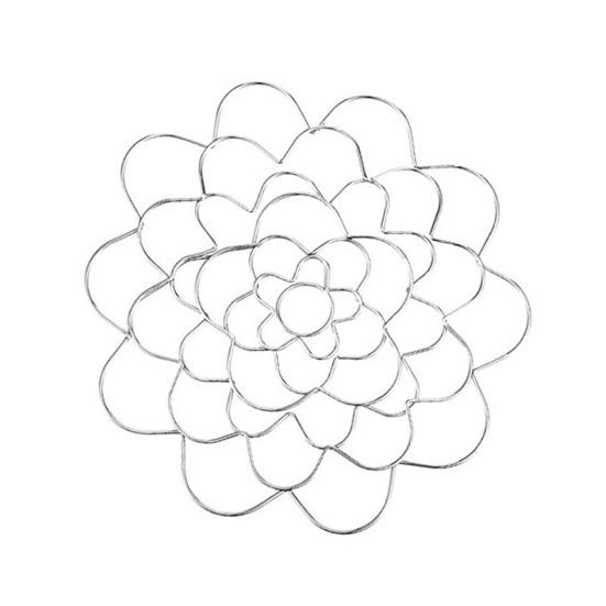 Многоразовая цветочная сетка из нержавеющей стали, проволока в виде цветка-лягушки, сетка-аранжировщик для вазы, цветочная композиция, дисплей для растений