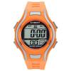 J-AXIS Мужской ACY12-OR (10-10 CYBEAT спортивные часы Sun Flame) Круглые часы Orange Resin Digital
