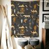 Vintage Egyptian Elements Pattern Home Decor Tapestry, Wall Hanging, Decorative RV Wall Cloth.MGT0918208