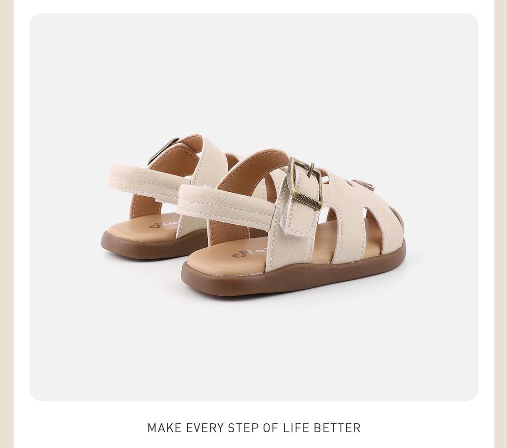 Мягкие туфельки-принцессы для малышей - Стильные закрытые сандалии для первых шагов (1 год)