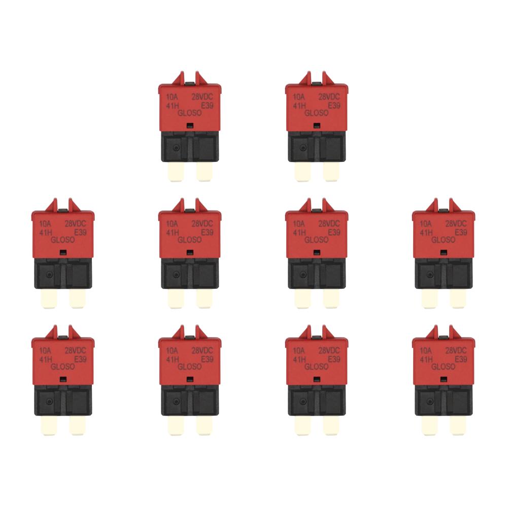 2-30 шт. 5/7,5/10/15/20/25/30A DC28V ручной сброс предохранитель адаптер автоматический выключатель ATC ножевой предохранитель для морского ралли автомобильная лодка