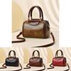 Trendy Fashionable Bucket Bag For Women Stylish Color Block Crossbody Handbag With Comfortable Pu Material