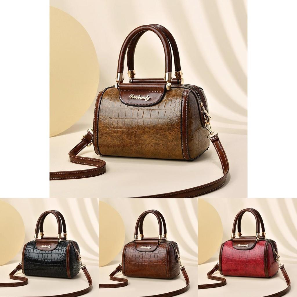 Trendy Fashionable Bucket Bag For Women Stylish Color Block Crossbody Handbag With Comfortable Pu Material