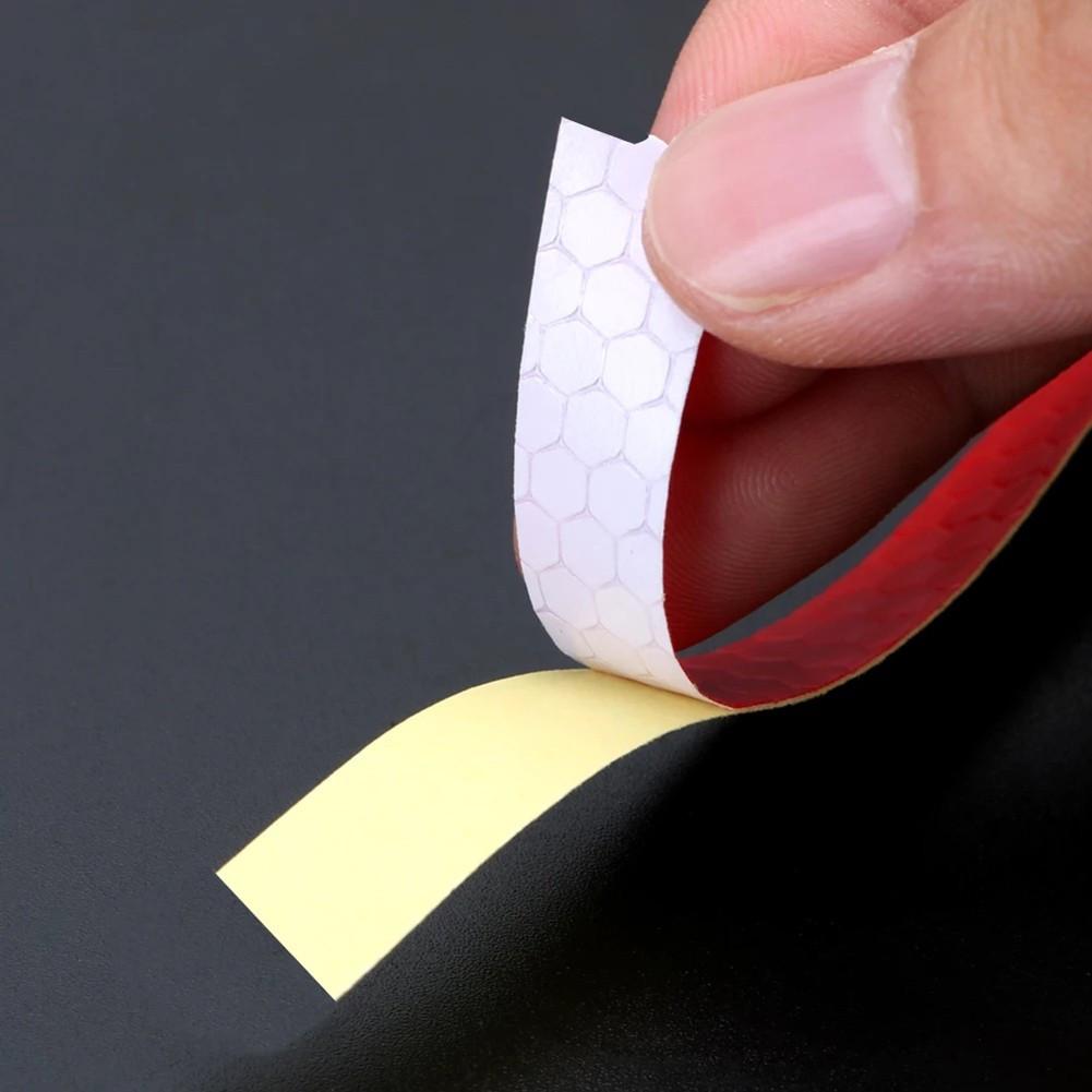 8 м Светоотражающая лента ПВХ Колеса велосипеда Отражающая флуоресцентная наклейка Велосипедная светоотражающая наклейка Лента для предупреждения о безопасности при езде на велосипеде