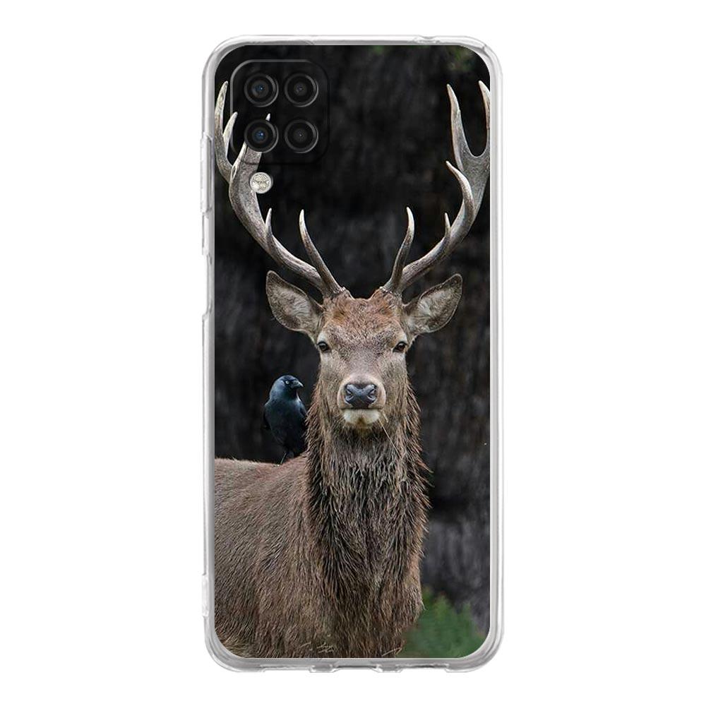 Deer Hunting Camo Phone Case For Samsung Galaxy A51 A71 A21S A12 A11 A31 A41 A01 A03S A22 A13 A33 A73 A53 A52 A32 5G A23 Cover
