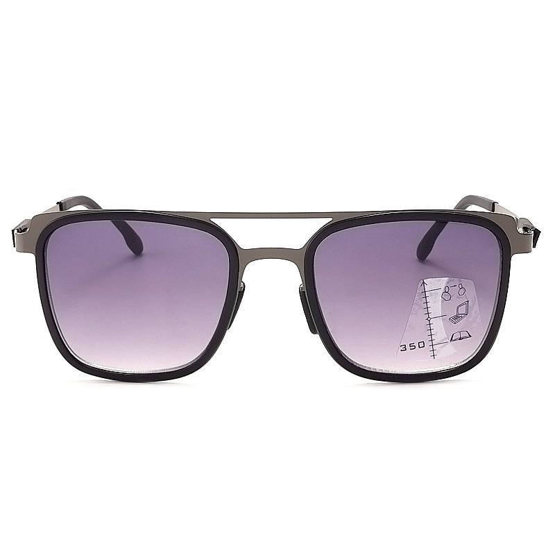 Солнцезащитные очки Стиль Очки для пресбиопии Мужские Прогрессивные Мультифокальные/для дали Двойного назначения Устойчивые к УФ-излучению Солнцезащитные очки и Очки для чтения