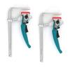Zinc Zinc Alloy Steel Quick Release Clamp Quick Ratchet Bar Clamp Ratcheting Table Clamp  Guide Rail System