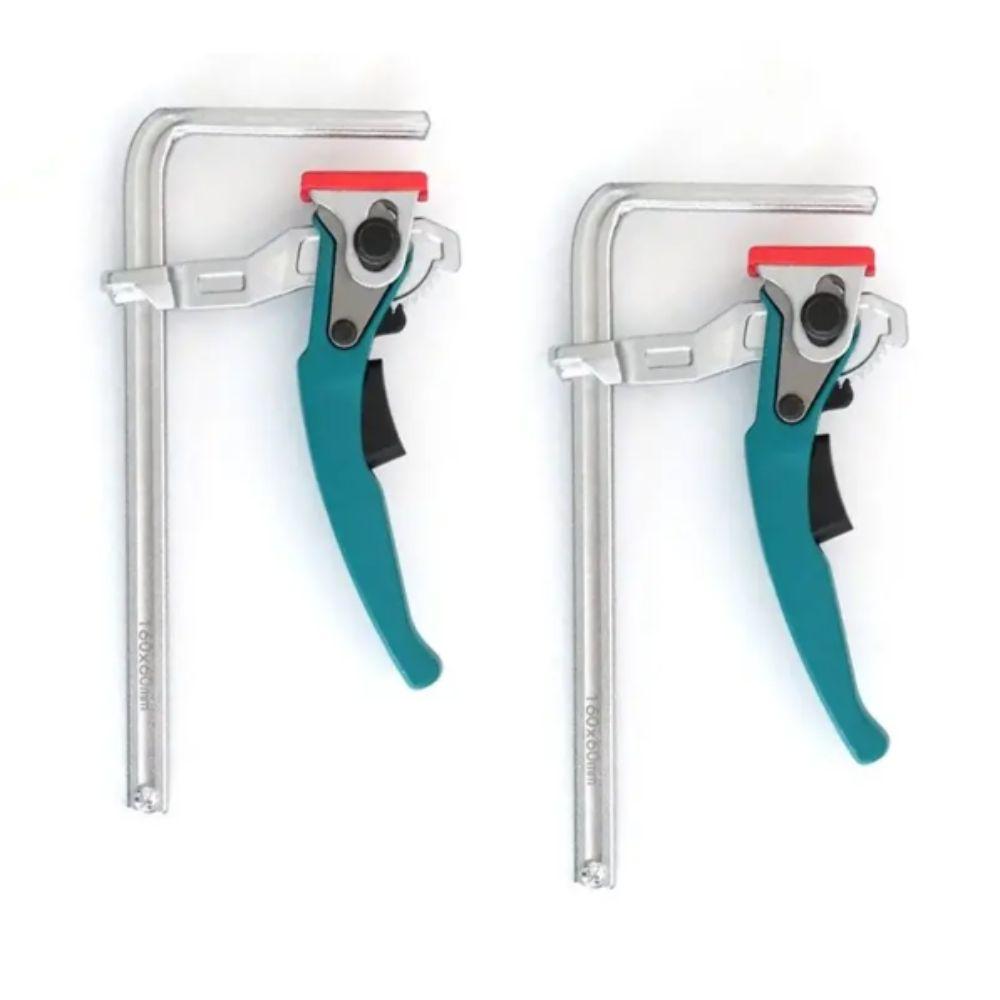 Zinc Zinc Alloy Steel Quick Release Clamp Quick Ratchet Bar Clamp Ratcheting Table Clamp Guide Rail System