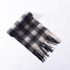 Autumn And Winter  Thickened Scarf Double-Sided Versatile Scarf Women'S Plaid Square Scarf Shawl Women'S Scarf