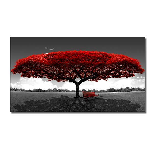 Абстрактные цветы, деревья, постеры и принты, холст, живопись, скандинавские куадросы, настенные художественные картины для гостиной, домашний декор, без рамки