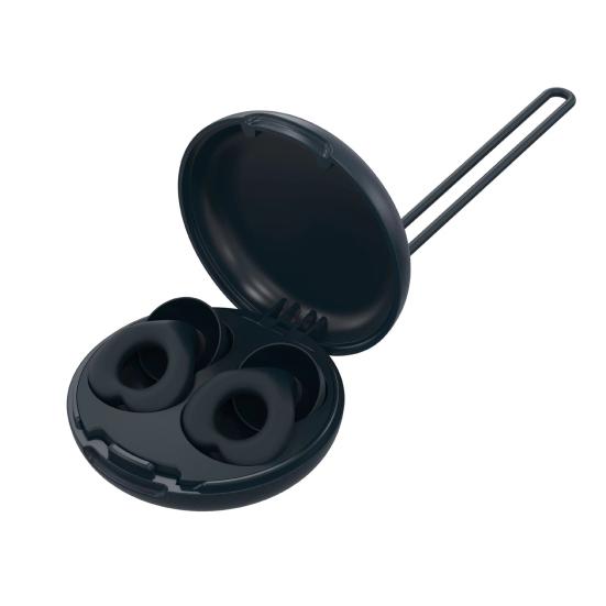 1 комплект силиконовых берушей для снижения шума, моющиеся, водонепроницаемые, мягкие, многоразовые, защита слуха, концерты, работа, учеба, сон, бесшумные беруши