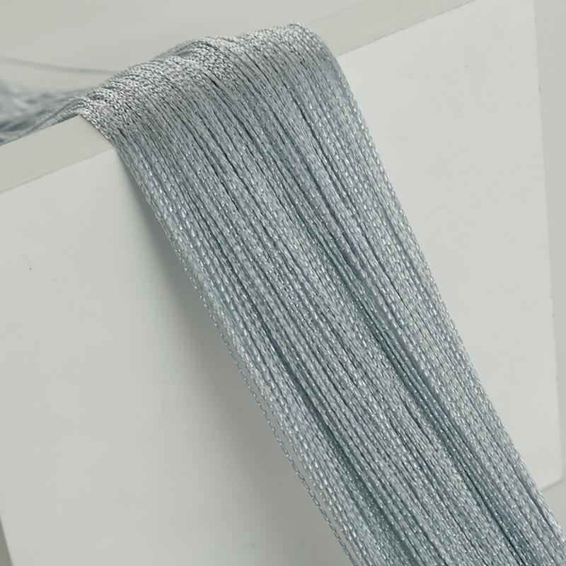 Подвесная полосатая занавеска с кисточками, полиэфирная панель, перегородка для комнаты, занавеска на окно, жалюзи 100*200 см