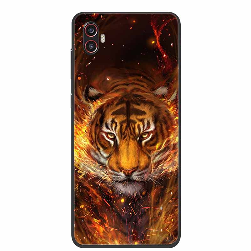 Flower Case For Samsung Galaxy Xcover6 Pro TPU Soft Silicone Back Cover For Samsung Galaxy Xcover Pro 2 Shell Xcover 6 Pro Funda