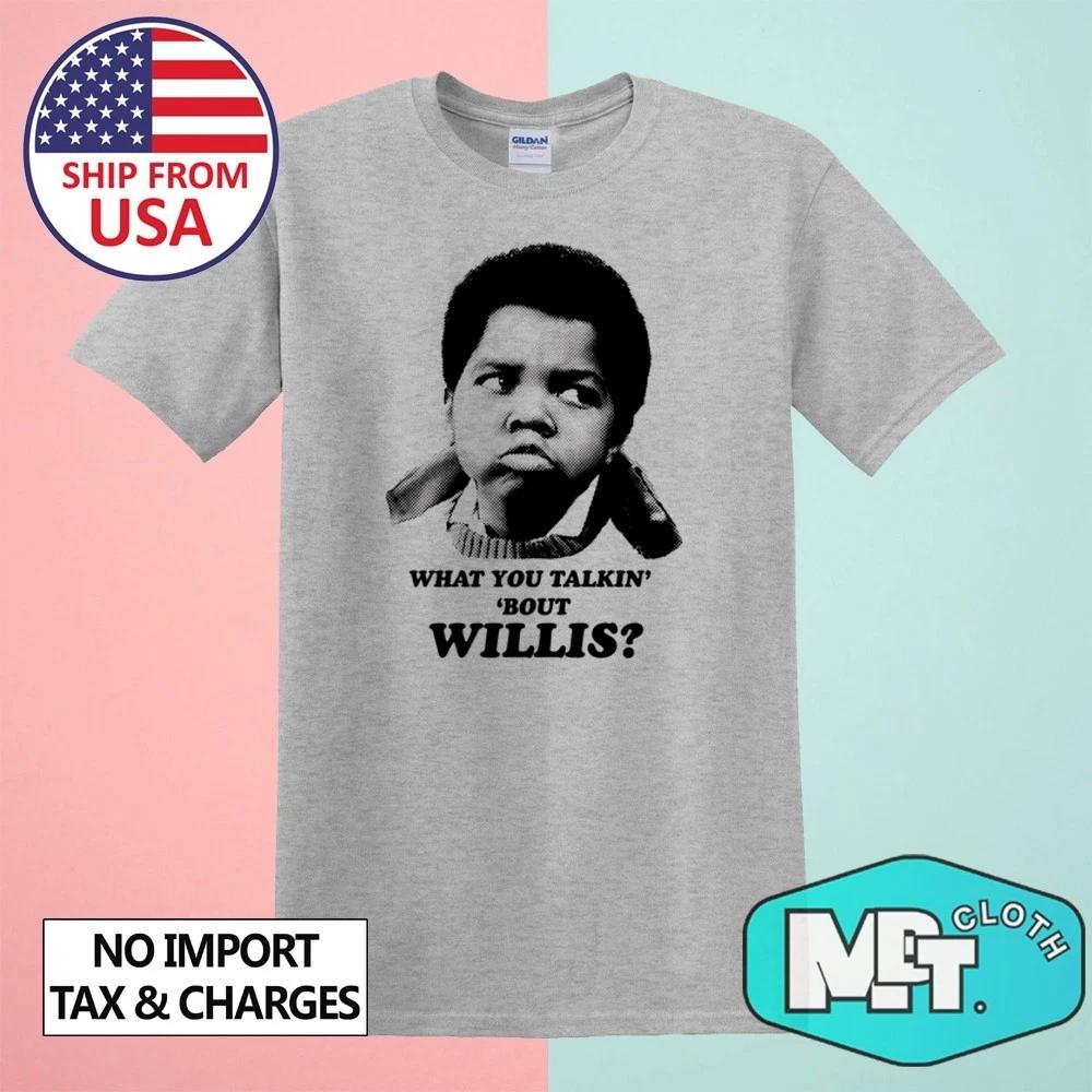 Diff'rent Strokes Different Talkin Willis Men's Grey Size S-5XL