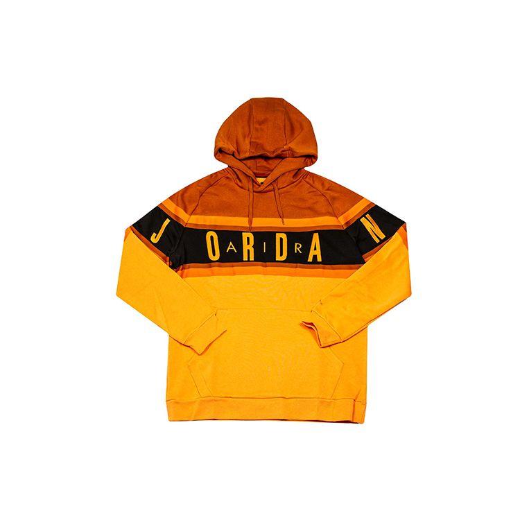 Jordan Спортивная толстовка с капюшоном контрастного цвета, мужские толстовки с капюшоном, желтый BQ5651-246