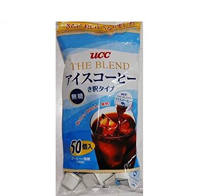 UCC Ледяной кофе Несладкий Концентрат 50 Пакетов 900г (18 г × 50) Часть