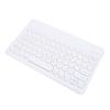 10 Inch Wireless Keyboard Ergonomic Round Keycaps Bluetooth Keyboard for Desktop Computer Laptop