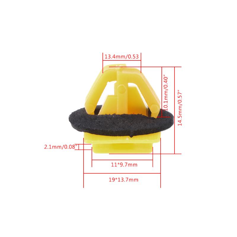 50 шт. зажим для дверной пластины для Hyundai Elantra Tucson Cerato Sportage Seahorse