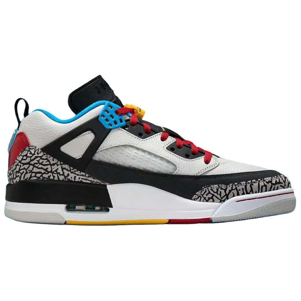 Jordan Spizike Low Top Vintage Basketball Shoes Men's Black White