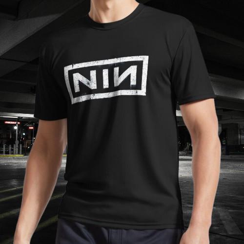 NIN Retro Logos Active T-Shirt Funny Size Mode American T-shirt