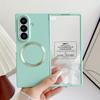 Magnetic Color Skin Feel PC Case for Samsung Galaxy Z Fold 8 Ultra 7 6 5 for Magsafe Wireless Charging Screen Film Protect Cover